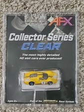 NEW AFX Collector Series Clear Ford GT40 Mk IV No.1 Sebring HO Slot Car