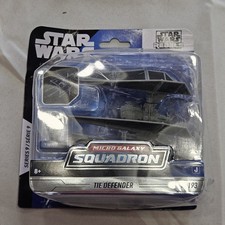 STAR WARS REBELS Micro Galaxy Squadron TIE Defender w Pilot Series 9 IN HAND