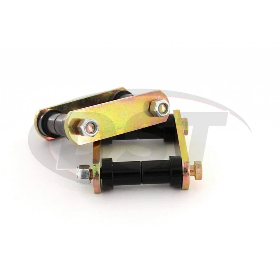 Bujes de grillete de protano para Plymouth Satellite 1965-1972 cuerpo B & E HD | negro Foto 2 de 4