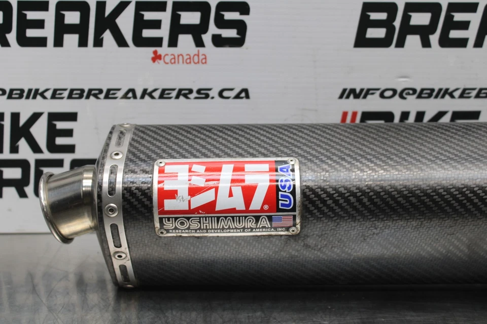 08-09 SILENCIADOR TUBO ESCAPE YAMAHA YZF R6S YOSHIMURA LATA DESLIZABLE BB796 Foto 3 de 4