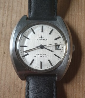 Dugena Tropica Automatic 25J ,ETA 2783 Vintage S Steel
