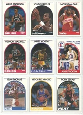 1989-90 NBA HOOPS BASKETBALL COMPLETE YOUR SET U-PICK 181-352