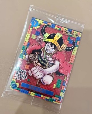 Chinese-Monkey D Luffy P-110 DAY'25 Premium Card Promo ONE PIECE CARD GAME NM