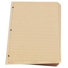 Rite In The Rain 982T-Mx Loose Leaf Paper, All Weather, Brown, Pk100
