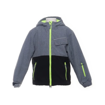 Y.F.K, Skijacke, Unisex (Kinder), Größe: 128, Grau/Schwarz, Polyester #iFN