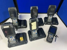 LOT OF 6 Intermec CK3 CK3b CK3a1 Mobile Computer 5 Charger 5 Batteries Untested