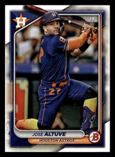 Jose Altuve 2024 Bowman #73 Houston Astros