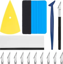 15PCS Window Tint Kit, Window Tint Tools, Tint Kit with Scrapers and Stick Tools
