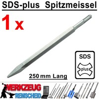 Sds-Plus SpitzmeißEl Stemm Abbruch MeißEl FüR Bohrmaschine Bohrhammer 250Mm Lang