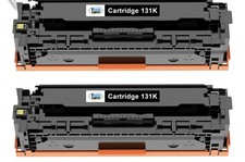 2 PACK CRG131 Toner Set for Canon 131 ImageCLASS LBP7110Cw MF8280Cw MF624Cw