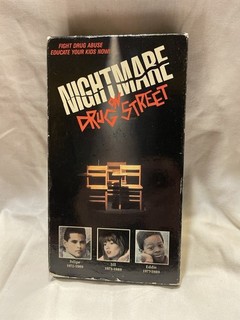 VHS Nightmare On Drug Street Anti Drug PSA 1989 Complete