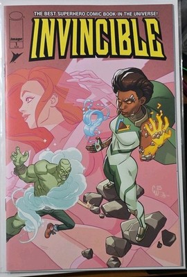 INVINCIBLE #1 INVINCIBLE VS. EXCLUSIVE LUNAR VARIANT NM/NM+ OB IMO PICS GEMINI