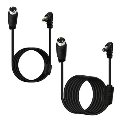 Flexible DIN 3Pin To DC5521 Power Cable For POS Machines And LED Devices