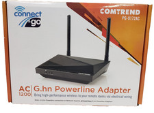 Comtrend G.hn 1200 Mbps Powerline Wireless Ethernet Bridge Adapter AC1200