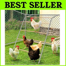 Chicken Perch Bars for Coop, Swing Frame Included