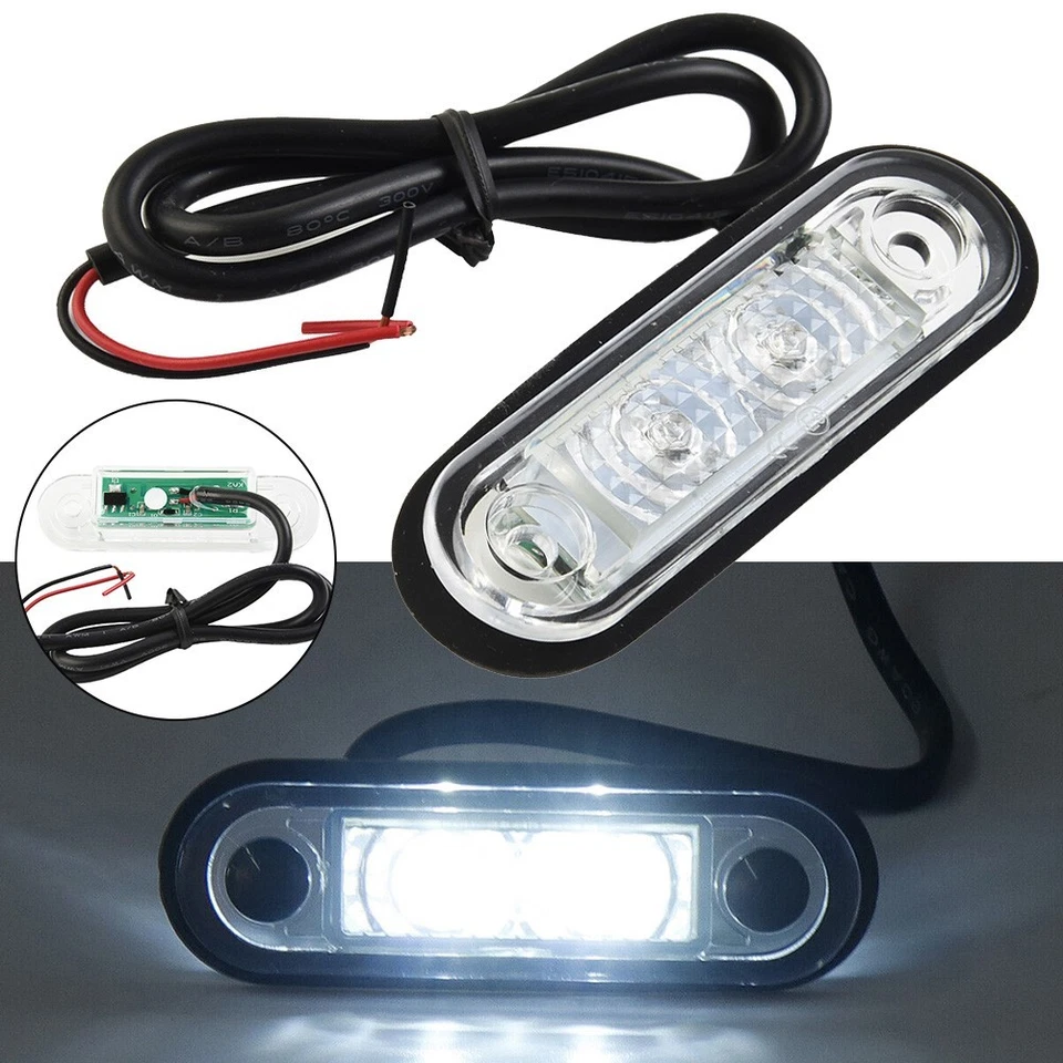 For 4x4 For Bus LED Marker Light Easy Installation Excellent Workmanship - Image 2 of 4
