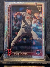 2025 Topps Series 2 Zach Penrod Sand Glitter RC #698 Boston Red Sox