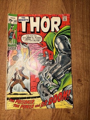 marvel The Mighty Thor #182 comic book November 1970