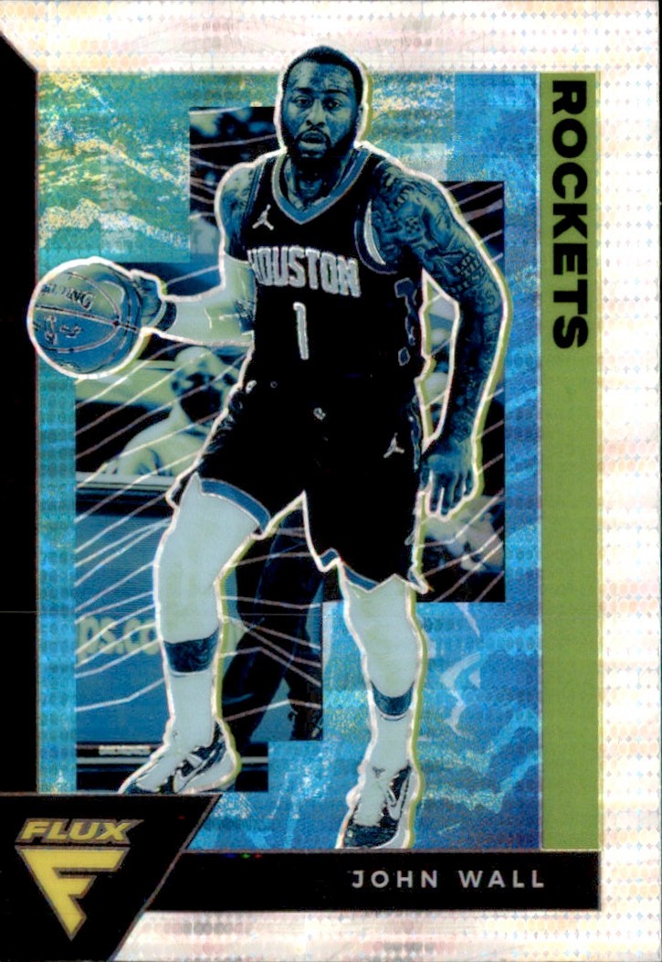 2020-21 Panini Flux - John Wall #63 Blue Pulsar Prizm