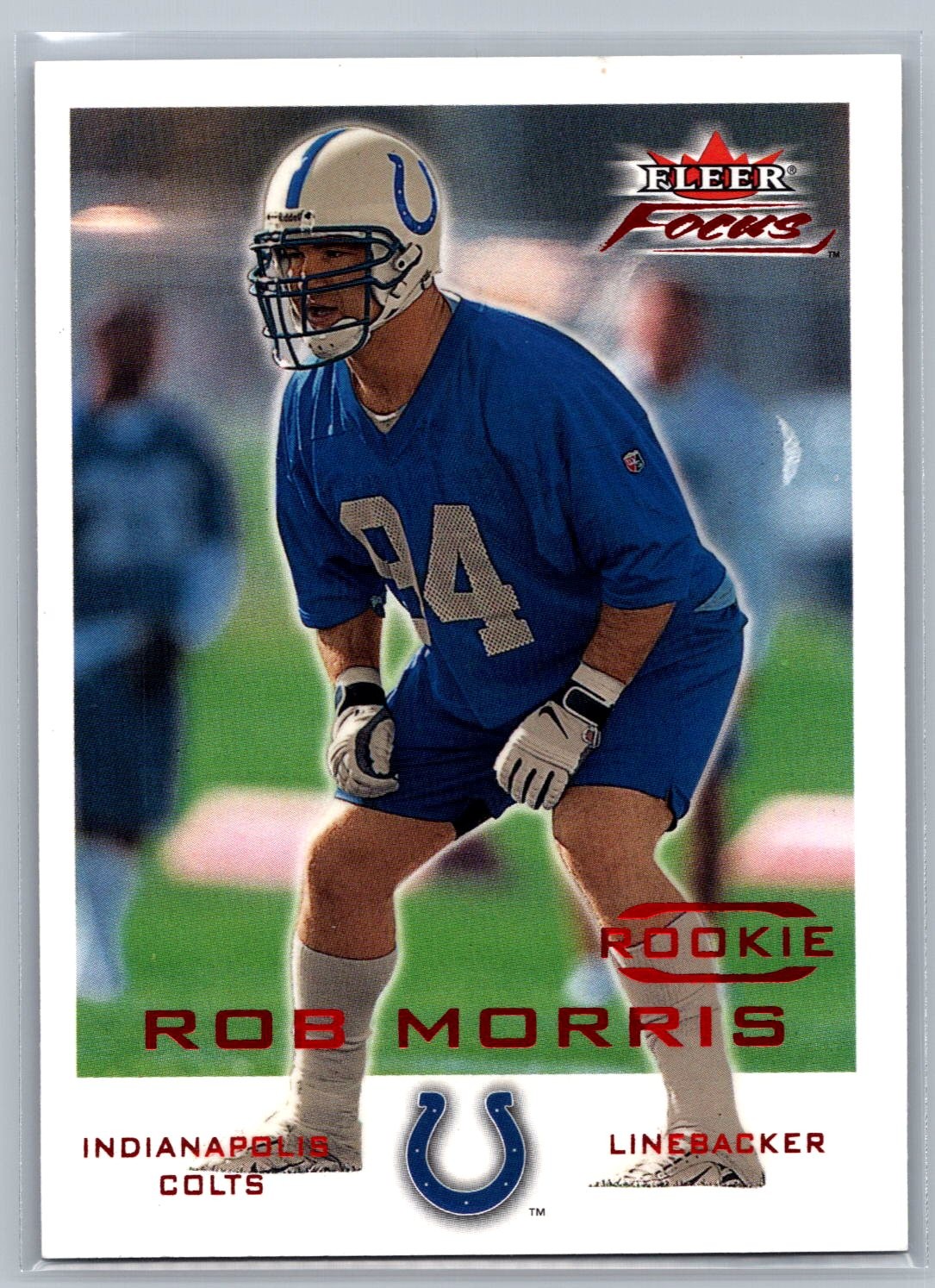 Rob Morris Fleer Focus #206 Base