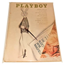 PLAYBOY Magazine JUNE 1963 Features JAYNE MANSFIELD FAIR CONDITION RARE