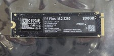 Crucial P3 Plus 2TB 2000GB PCIe 4.0 NVMe M.2 2280 Internal SSD CT2000P3PSSD8