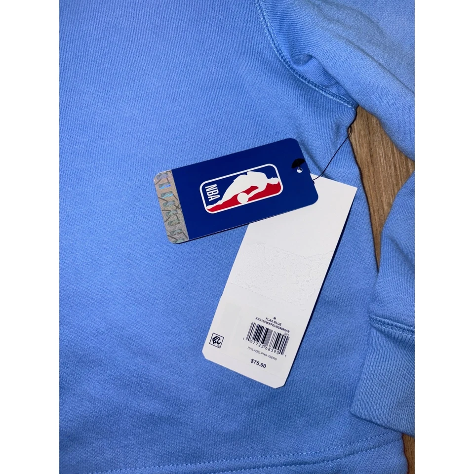 Sudadera con capucha para mujer Philadelphia 76ers 47 marca nueva con etiquetas - mediana - azul Foto 3 de 4