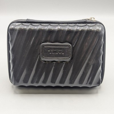Tumi Delta Airlines First Class Amenity Kit Toiletry Travel Hard Case Black 