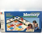 VINTAGE Milton Bradley Memory Game Match & Move COMPLETE 1986 Kids 80's Board