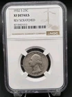 1932-S Washington Quarter | NGC XF Details, Reverse Scratch | Key Date In Series