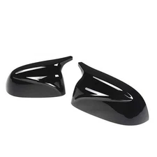 For BMW X3 X4 X5 X6 X7 G01 G02 G05 G06 Gloss Black M Style Side Mirror Cover Cap