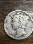 1931-D Mercury Dime - Actual Silver Coin Shown VF Shape Same Day Shipping Free