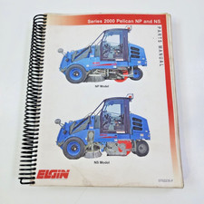 Elgin Series 2000 Pelican NP & NS Parts Manual 0702235-F Good Used OEM