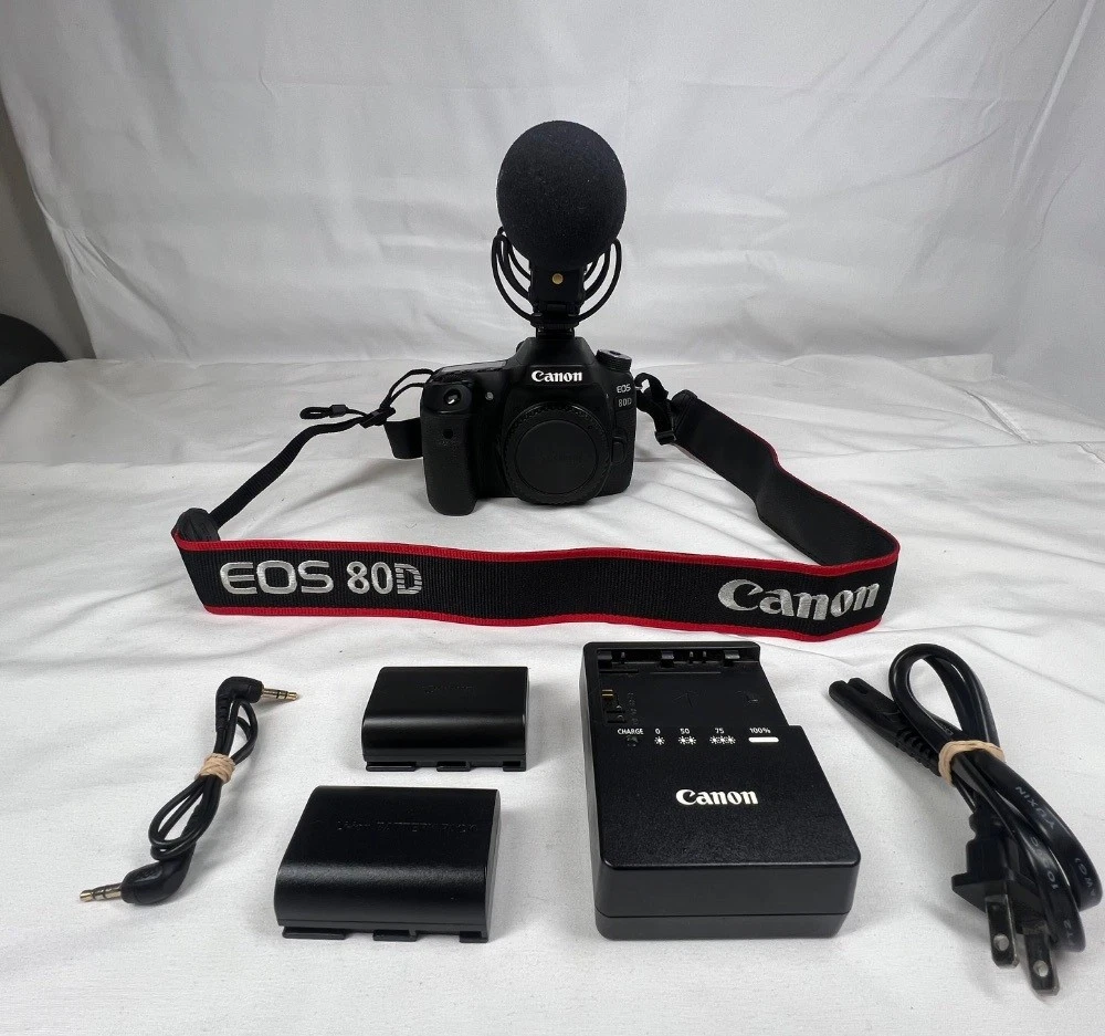 Preços baixos em Câmeras digitais Canon EOS 80D | eBay