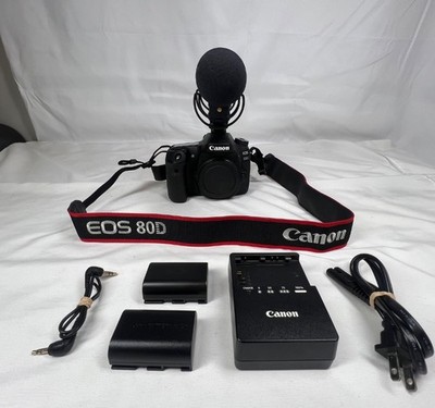 Canon EOS 80D - RODE VideoMic Pro+ - SPB-CA 366810