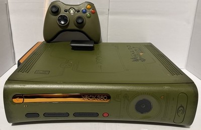 Halo 3 Xbox 360 Console w 20GB HDD NXE 7363 Serviced   Clean w OEM Controller