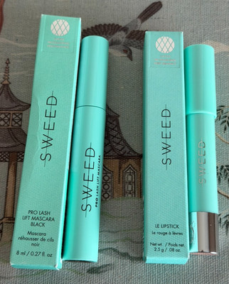 SWEED Pro Lash Lift Mascara 8ml + Le Lipstick Nude Pink 2,5g Bundle UVP44 