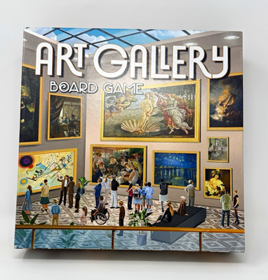 Piatnik Art Gallery Art Board Game Complete, 2 Players, Ages 10+, 2023