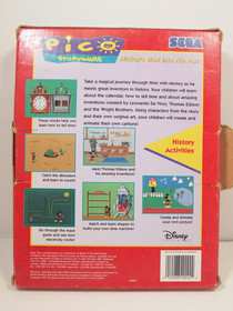 Mickey's Blast into the Past (Sega Pico) Authentic Storyware Cart in Box
