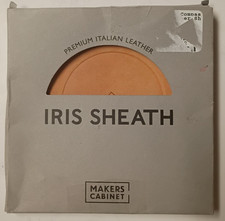Makers Cabinet Leather Iris Sheath - 5" Diameter