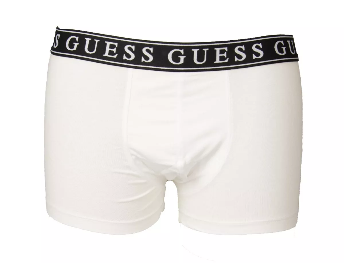 GUESS men's boxer shorts elastic exposed stretch cotton underwear article  UO1F05