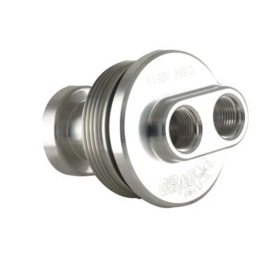 CBM-10813 CBM MOTORSPORTS ECOTEC STYLE BILLET REMOTE OIL FILTER | COOLER ADAPTER - Image 1 of 4