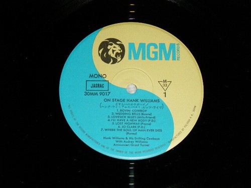Hank Williams Japan 1981 30MM-9017/18 NM 2-LP' + Obi AUF DER BÜHNE - Bild 8 von 10