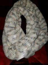 Ladies Scarf Pink/ Blue/ White