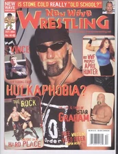 2002 New Wave Wrestling Magazine: Hulk Hogan & McMahon/April Hunter/The Rock