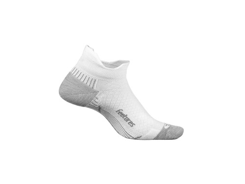 Feetures Calzini Con Supporto Arco Per Fascite Plantare, Ultra Light Cushion, Quarter. Allevia Il Dolore Al Tallone, Taglia S, Nero. - 3