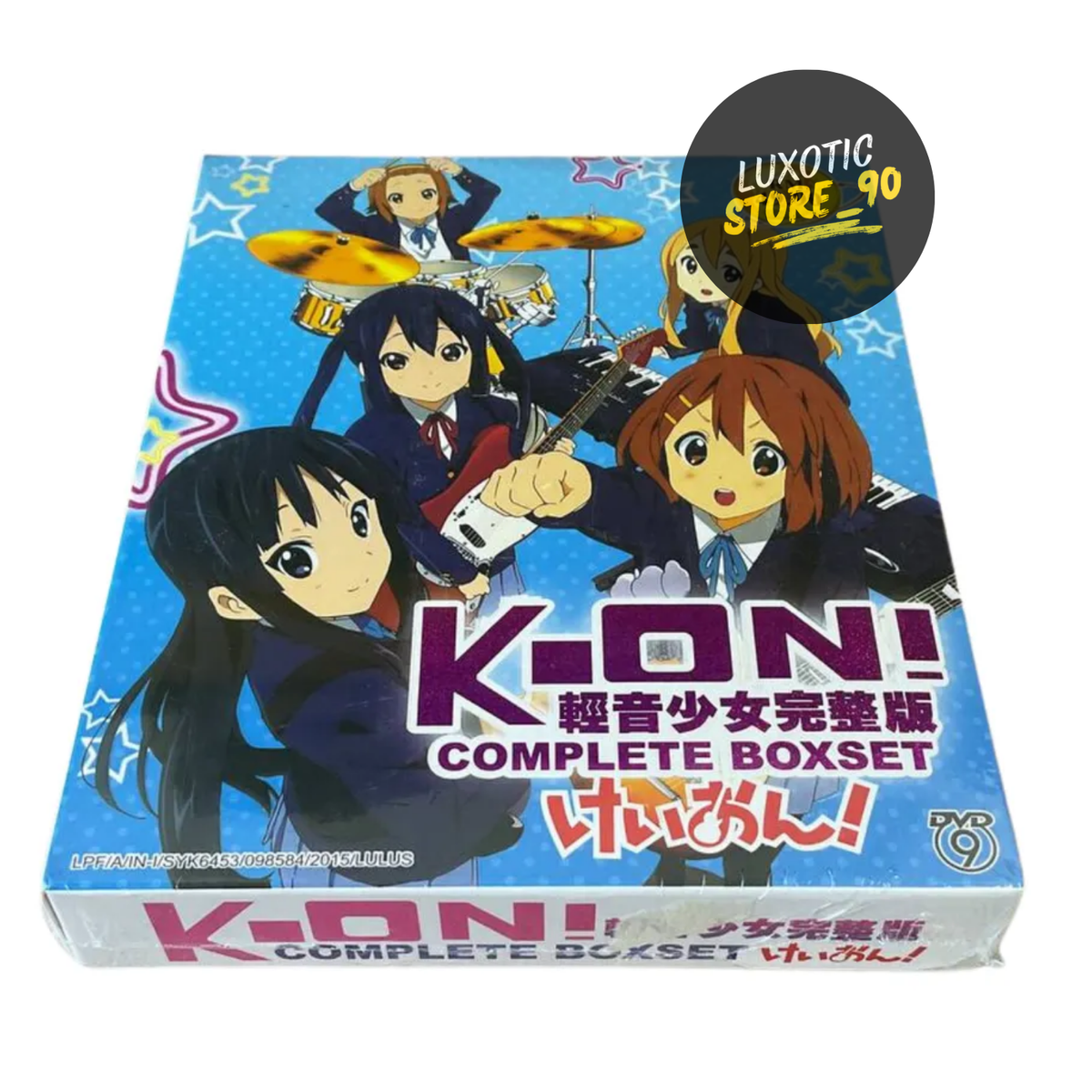 DVD Anime K-ON! Complete Boxset Season 1 + 2 (Vol 1-36) + Movie +