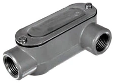 Southwire LL8CG Rigid Conduit Body W/ Steel Cover & Neoprene Gasket 3 In Hub