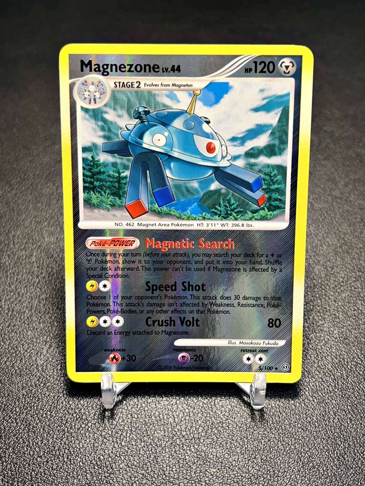 2008 Pokemon TCG Diamond & Pearl Stormfront Magnezone Reverse Holo 5/100 Rare NM