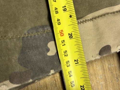 Abercrombie And Fitch Shorts Mens Small Green Camouflage Cargo 6 Pocket Twill* - Picture 10 of 14